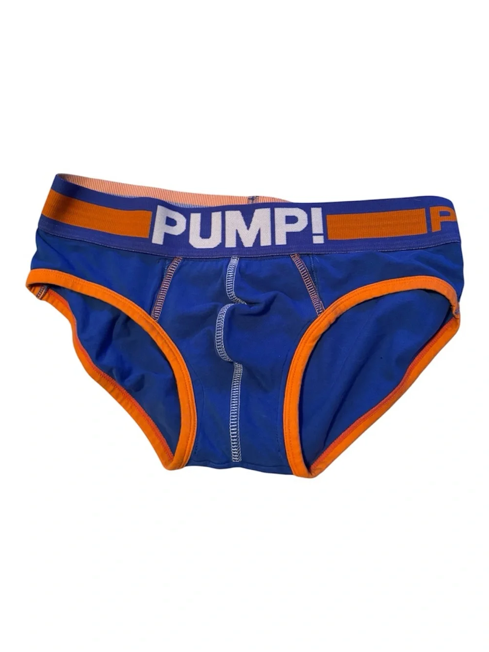 PUMP! Men’s Mesh Briefs Pack — Red, Blue, Navy, Orange